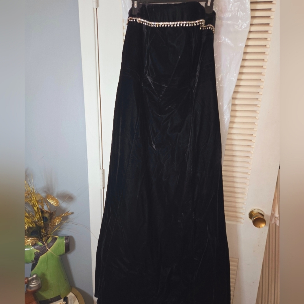 Scott McClintock Velvet Gown